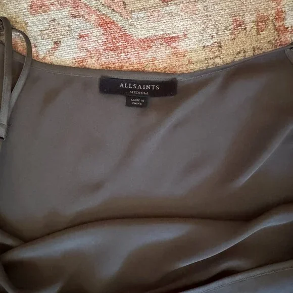 All Saints satin dress - Picture 2 of 2